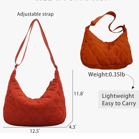 ☀️ Quilted Crossbody Puffer Bag Bundle - Picture 16 of 16